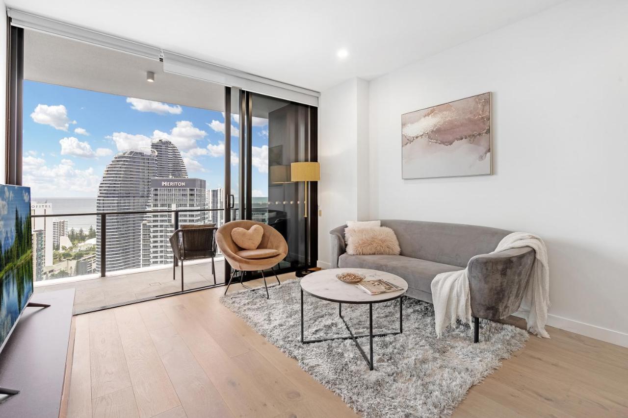 Lamour Ocean View Apartment I In Casino Broadbeach - Free Parking-195Cm ゴールドコースト エクステリア 写真