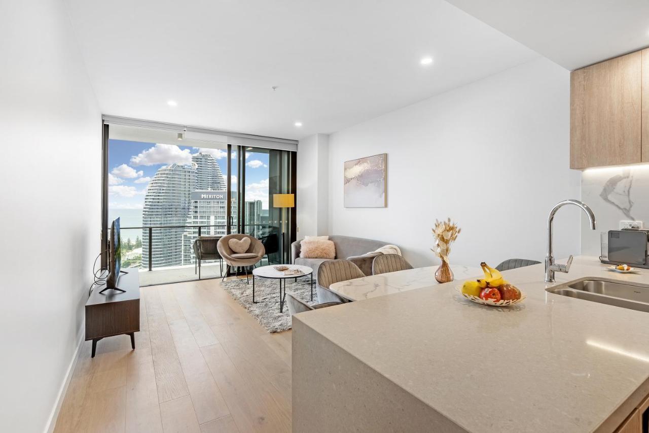 Lamour Ocean View Apartment I In Casino Broadbeach - Free Parking-195Cm ゴールドコースト エクステリア 写真
